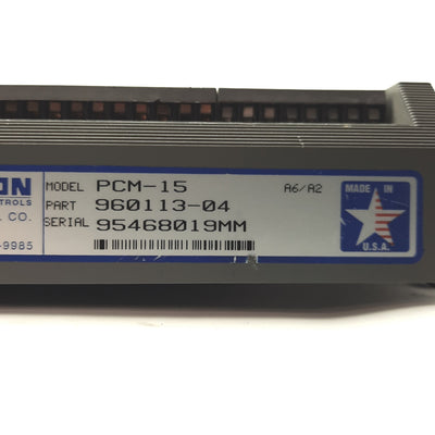Emerson PCM-15 Rev. A6/A2 Ratio Controller for EMC FX Positioning Servo Drive