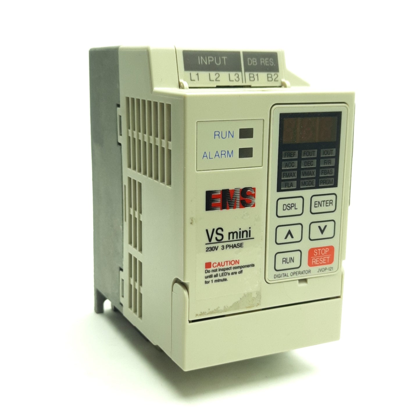 Used Yaskawa CIMR-XCU20P4 VS Mini Inverter, Low Noise, 200-230VAC Input, 0-230VAC Out