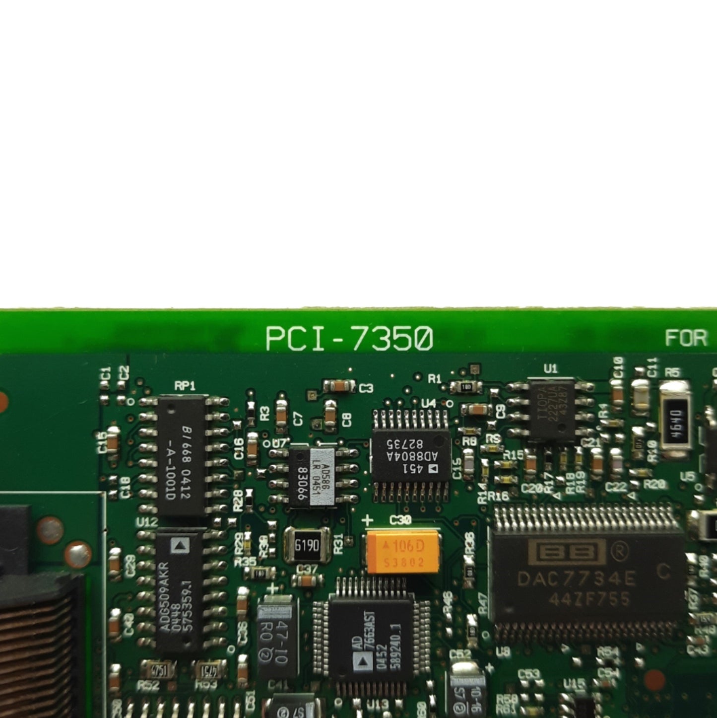 Used National Instruments PCI-7350 Motion Controller, PCI, 8-Axes, Servo/Stepper