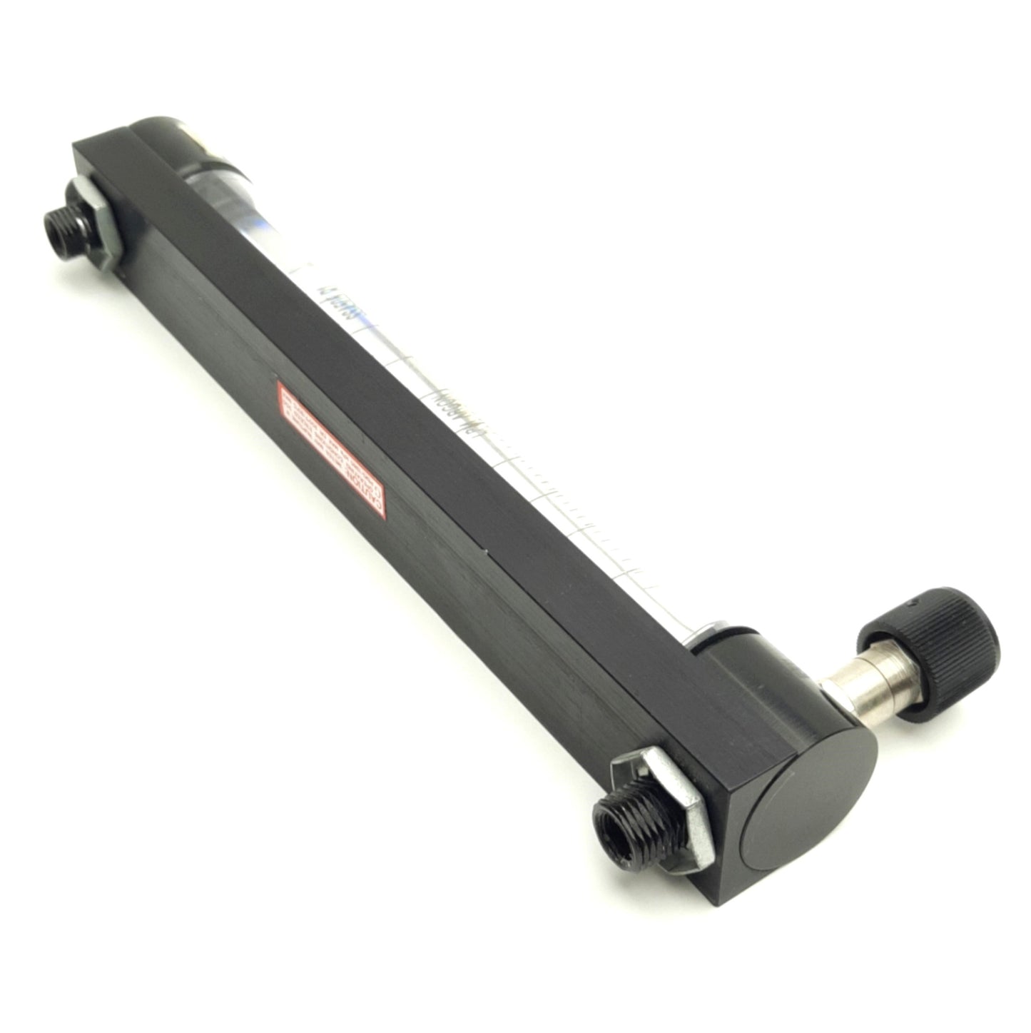 Used Brooks Instruments 1255A Flow Meter 1-10LPM Argon 155mm Scale, 1/8" NPT, 200psig