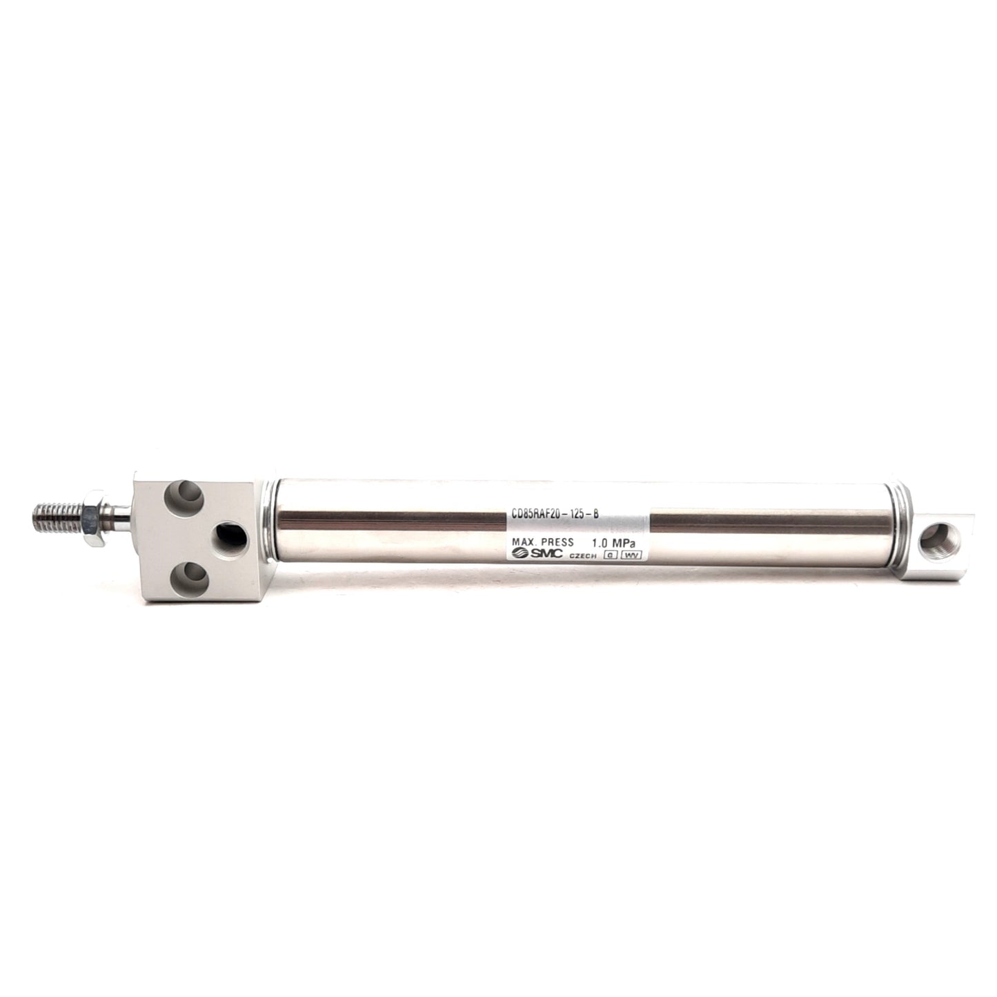 New SMC CD85RAF20-125-B Pneumatic Cylinder ø20mm Bore, 125mm Stroke, 1.0MPa, G1/8