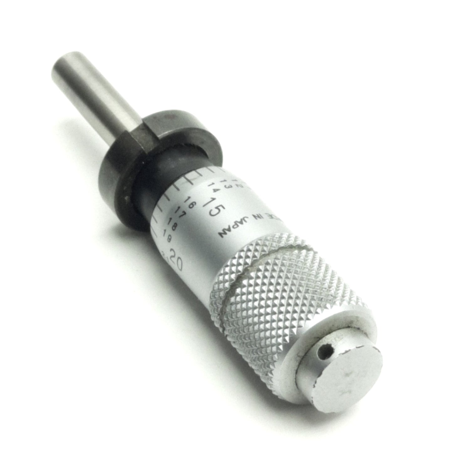 Used Mitutoyo 148-832 Small Micrometer, Flat Spindle, 1/2" Range, 0.001" Graduations