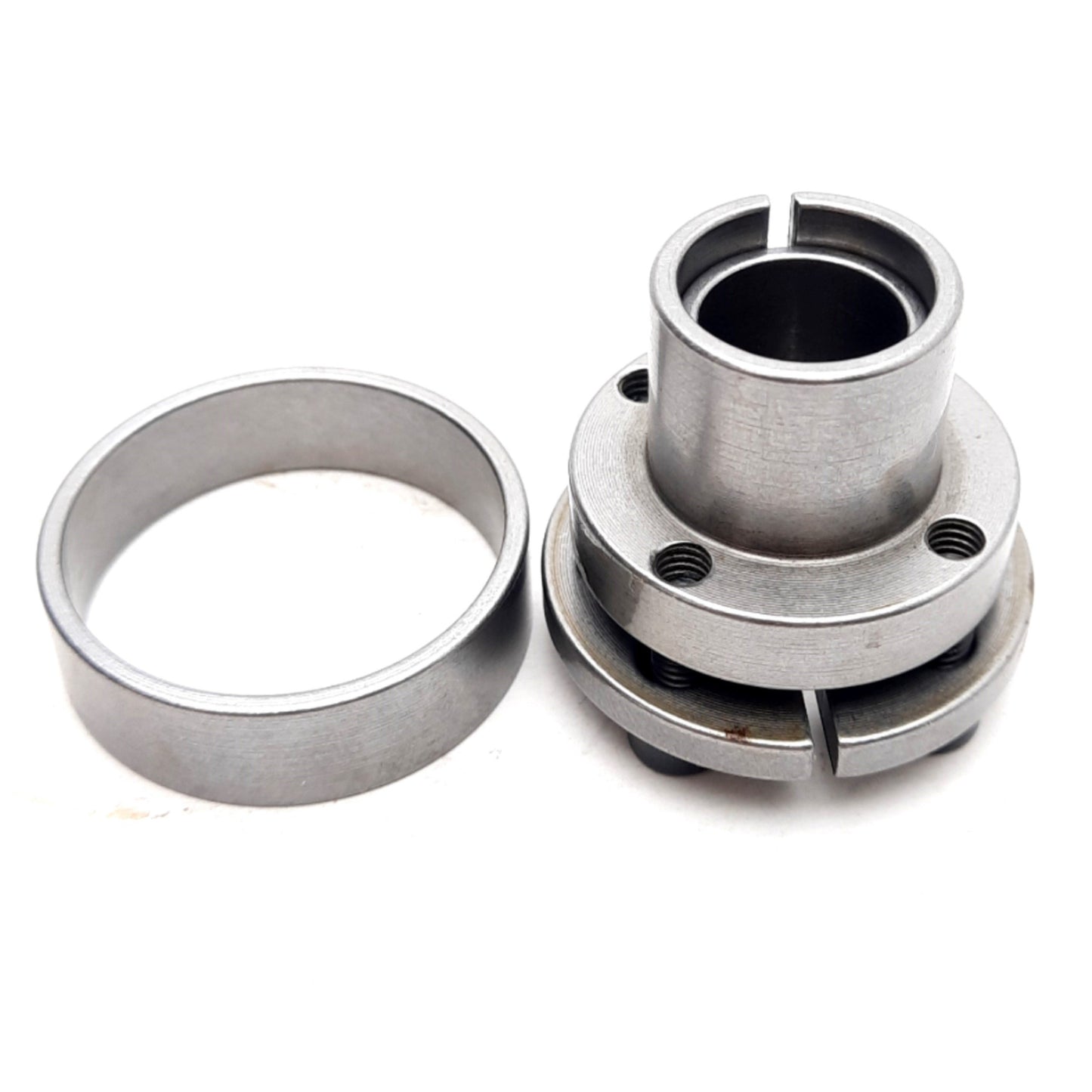 New B-LOC T8012 Locking Device, 12mm ID, 18mm OD, 58Nm Torque, M4x10 Screws, Steel