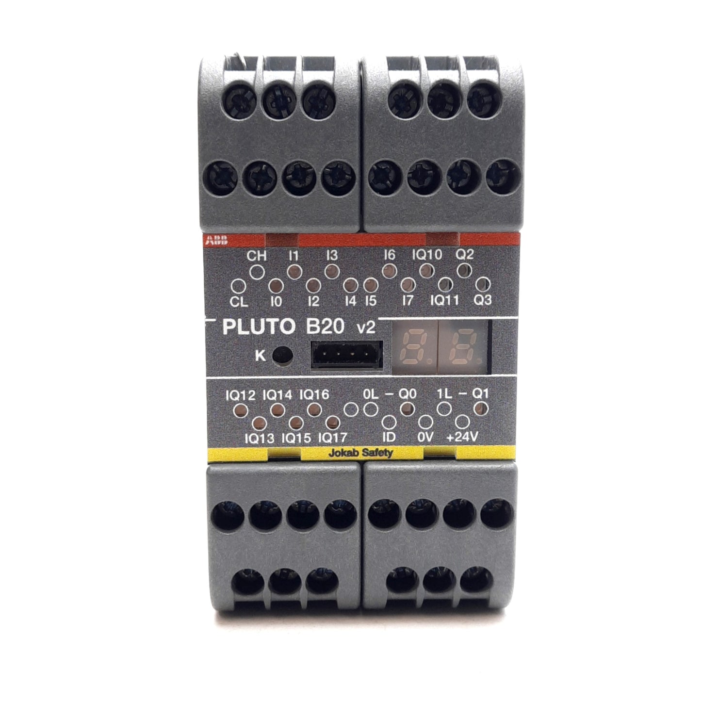 New ABB Jokab Safety 2TLA020070R4600 Safety Controller, 24VDC 5A, 16 Input 4 Output