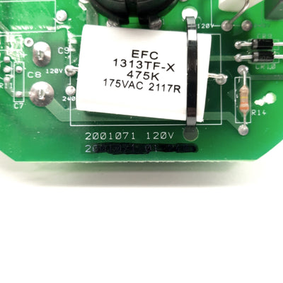 Used Federal Signal K2001071B 151XST Strobe Light PCB Control Board, 120VAC