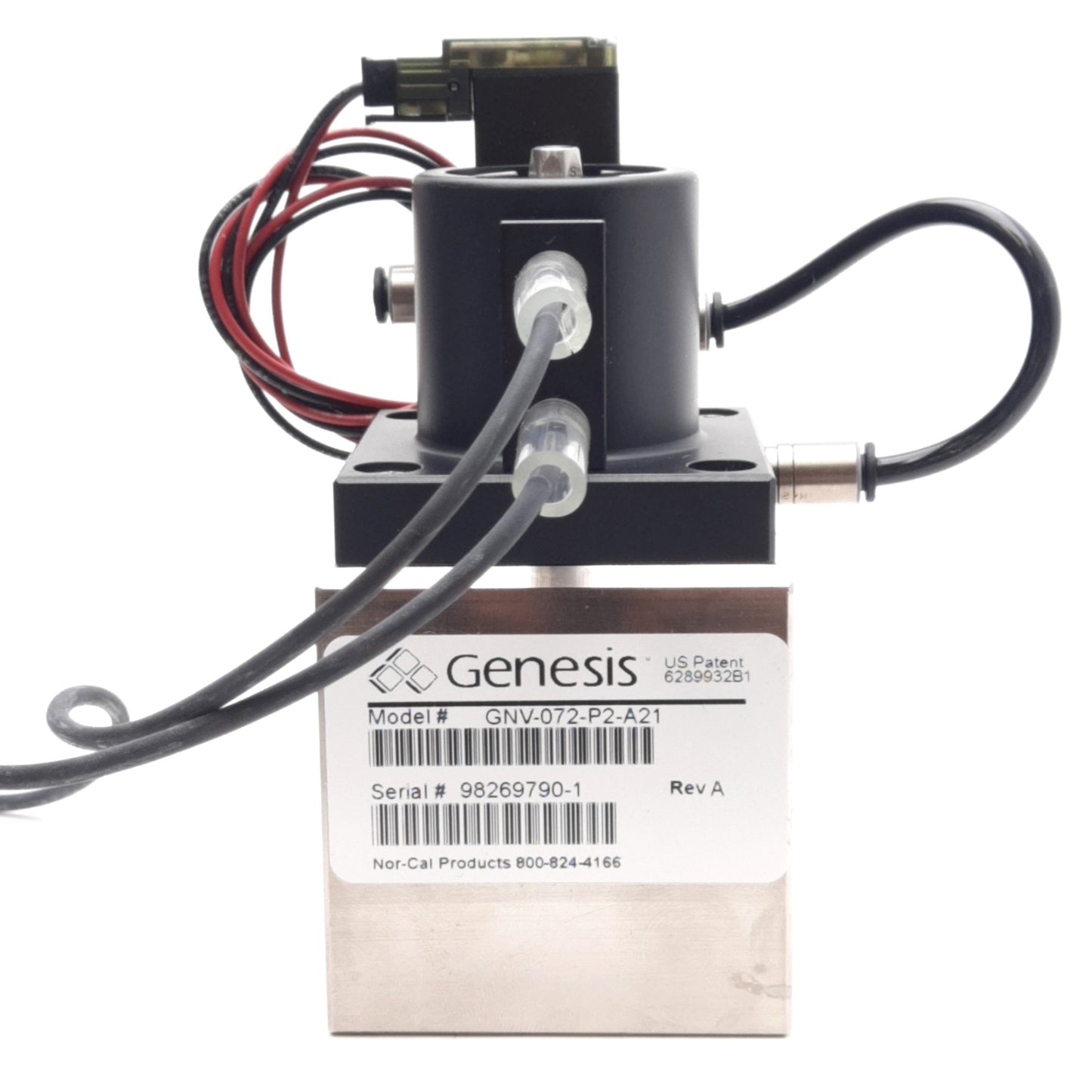 New Genesis GNV-072-P2-A21 Isolation Valve ø3/4in Port NW-16 Flange 60-80psi 24VDC