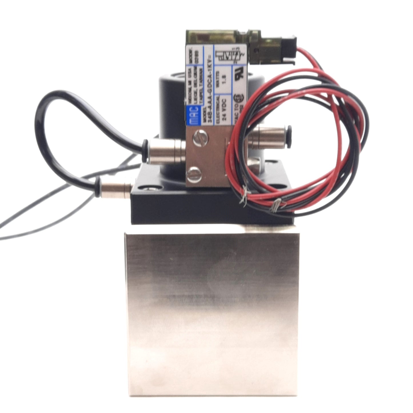 New Genesis GNV-072-P2-A21 Isolation Valve ø3/4in Port NW-16 Flange 60-80psi 24VDC