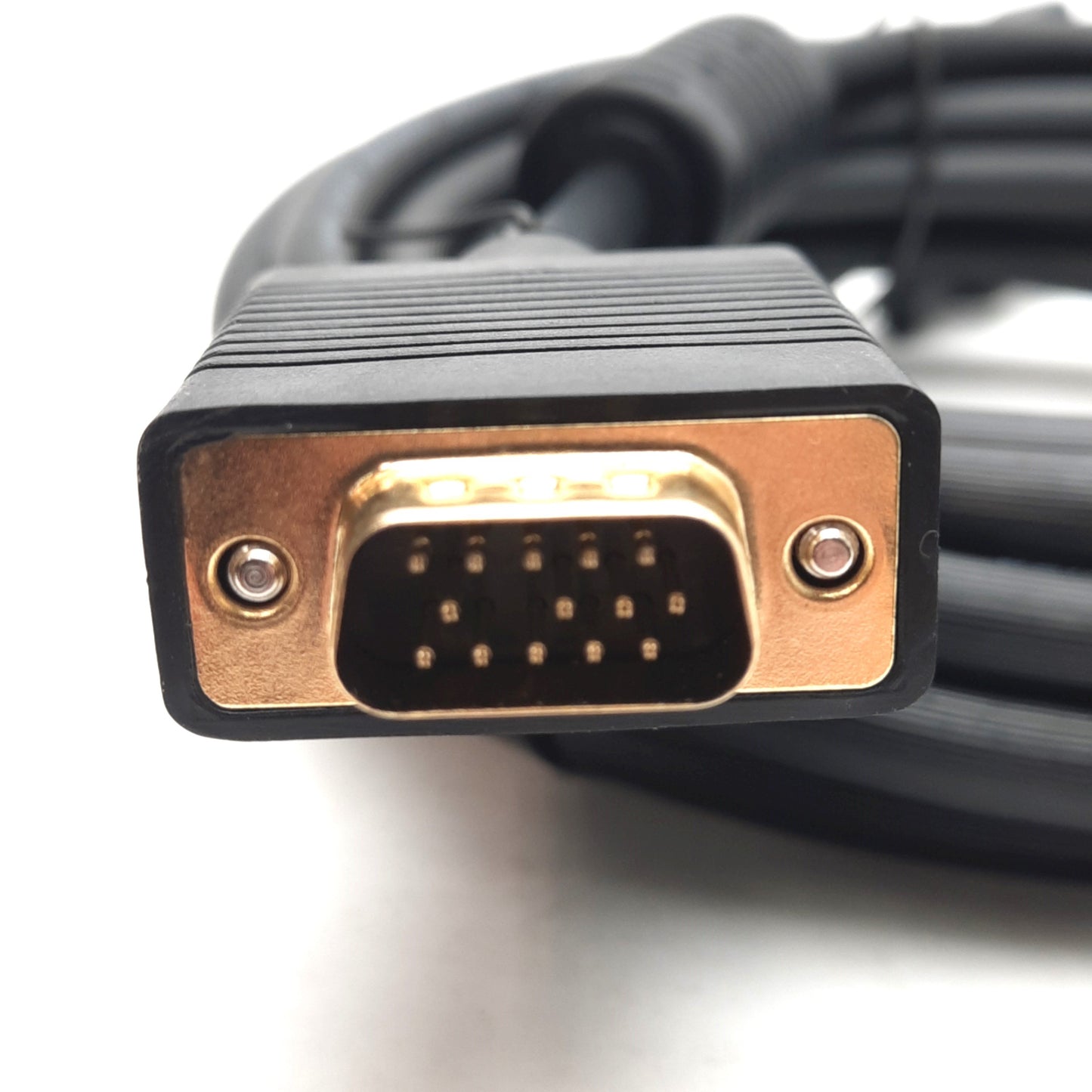 New Lot of 9 Tripp Lite P502-015 SVGA Monitor Gold Cable w/ RGB Coax, HD15 Male