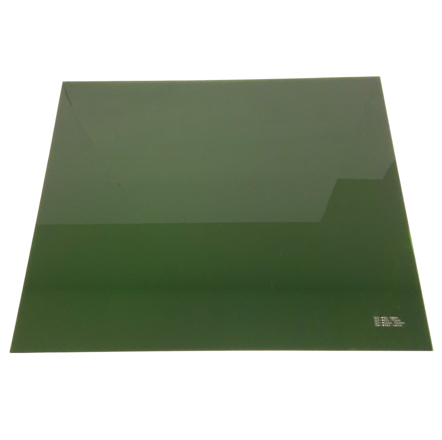 New Acrylic Laser Safety Window, 14.5x17.5in, 190-399nm 830-1700nm 10000-11000nm