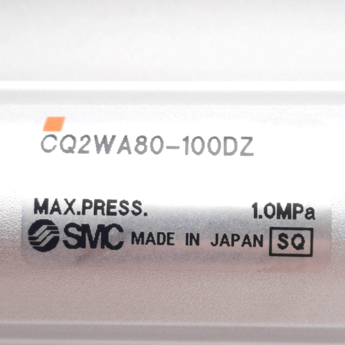 New SMC CQ2WA80-100DZ Compact Cylinder ø80mm Bore, 100mm Stroke, Rc3/8, 1.0MPa