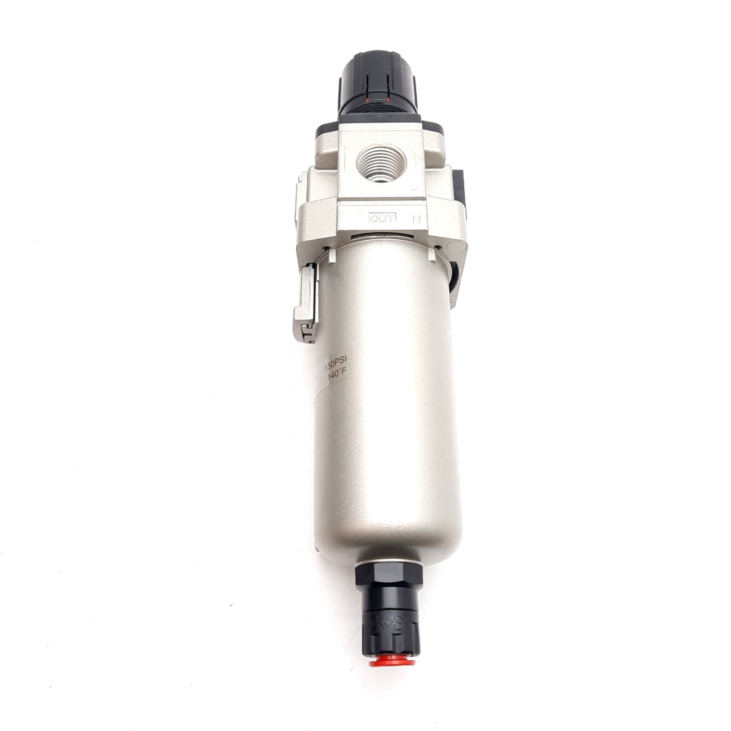 New SMC AW40K-N04-2Z Filter Regulator, Metal Bowl, 0.05-0.85MPa, 1/2in NPT, 5µm
