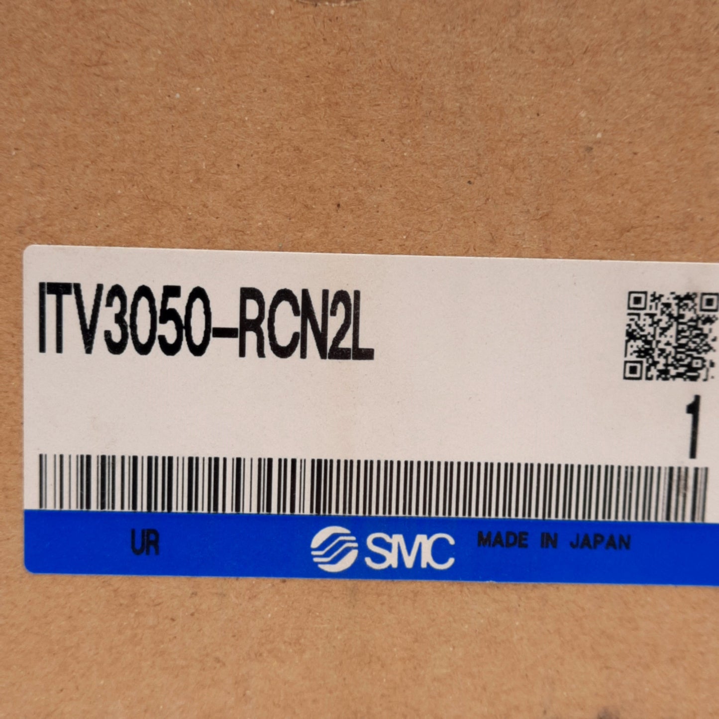 New SMC ITV3050-RCN2L Electro-Pneumatic Regulator 4000l/min, 0.005-0.9MPa, 1/4in NPT