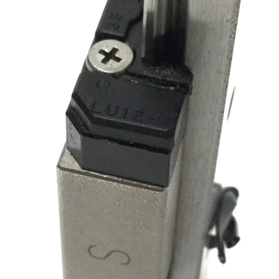 Used NSK LU12-1 Linear Ball Bearing Slide Carriage Block w/ 170mm Guide Rail Way