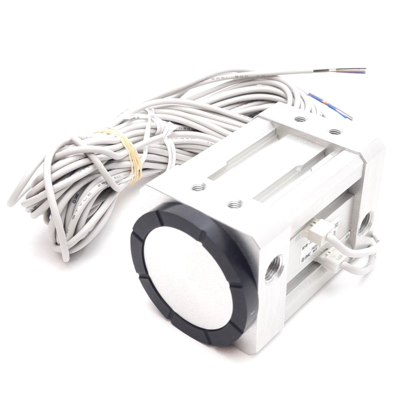 New SMC MHM-32D1-M9PVZ-X6400 Magnetic Gripper 80N 0.6MPa 24VDC 3-Wire PNP Rc1/8