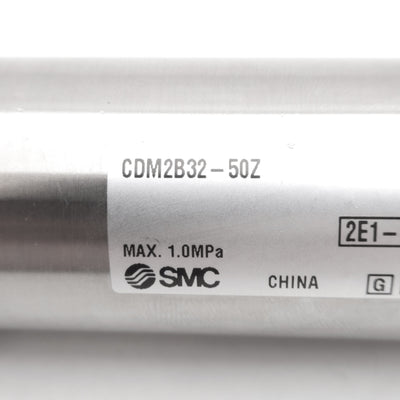 New SMC CDM2B32-50Z Pneumatic Cylinder ø32mm Bore, 50mm Stroke, 1.0MPa, Rc1/8