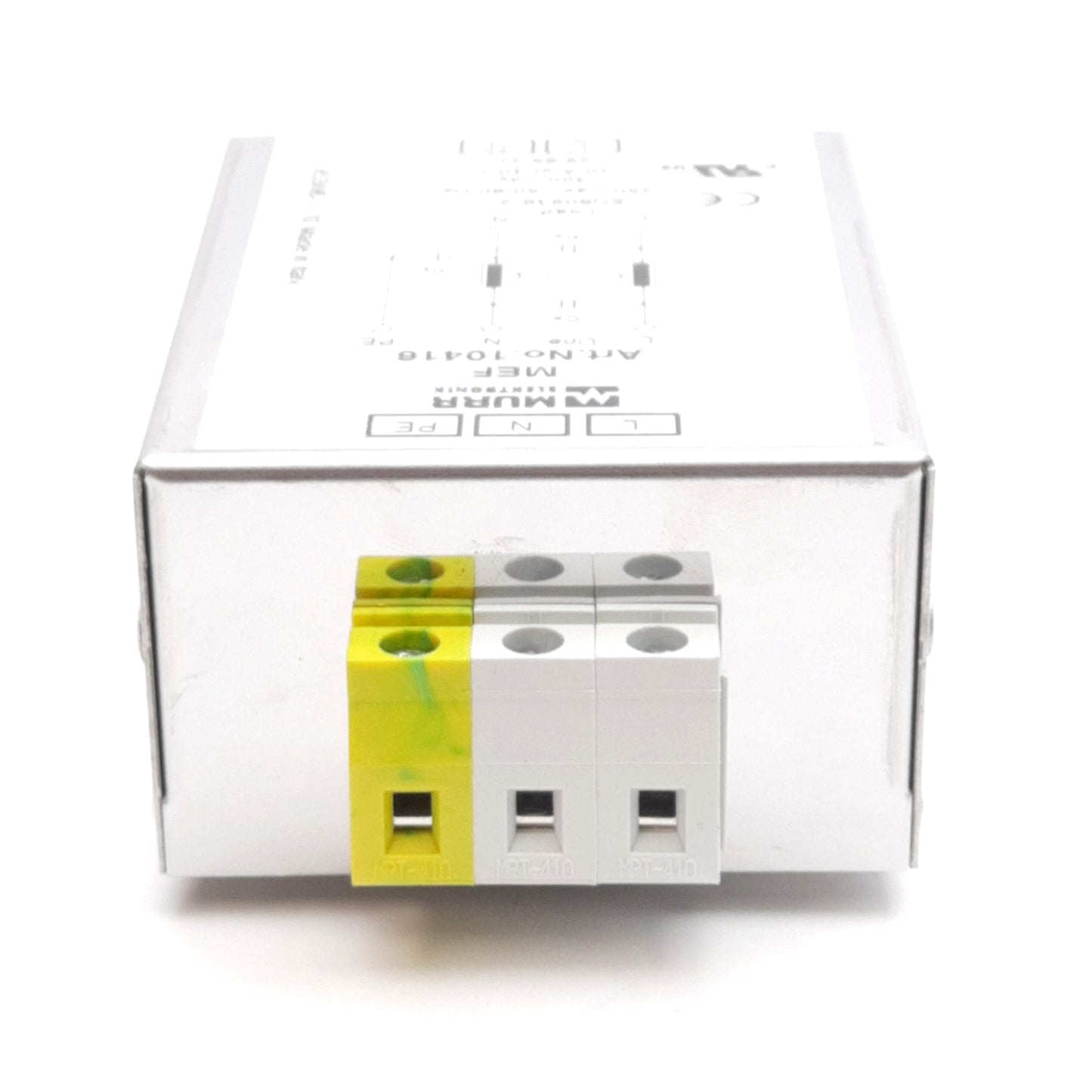 New Murrelektronik 10416 MEF EMC-Filter, 250VAC/300VDC 20A, 5mA @ 250VAC Leakage