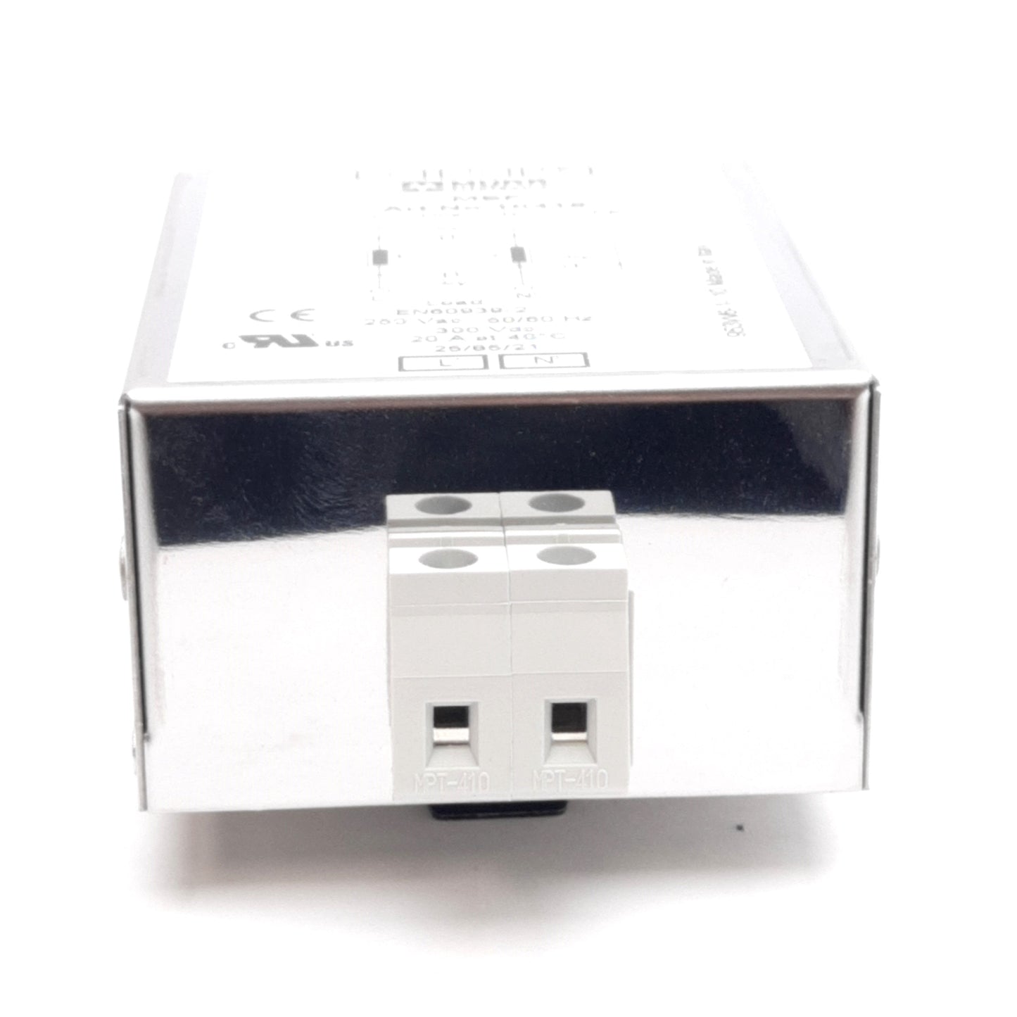 New Murrelektronik 10416 MEF EMC-Filter, 250VAC/300VDC 20A, 5mA @ 250VAC Leakage
