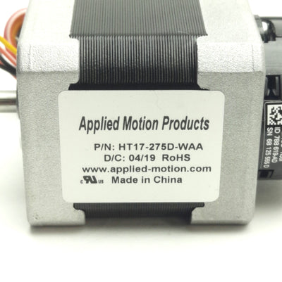 Applied Motion Products HT17-275D-WAA NEMA17 Step Motor 1.8Deg, 2000Line Encoder