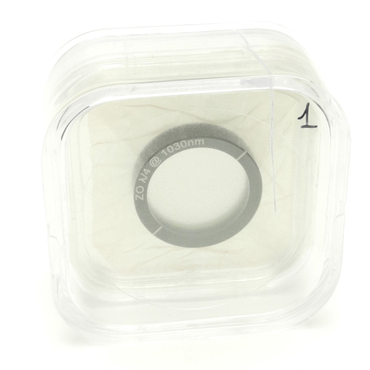 New – Open box Edmund Optics 16-888 Quartz Waveplate Zero Order, 25.4mm, 1030nm λ/4, Coated