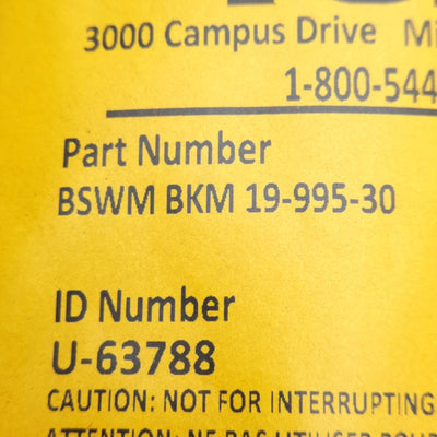 New Turck BSWM BKM 19-995-30 Cordset M16 19-Pin Male Right Angle to Female Straight