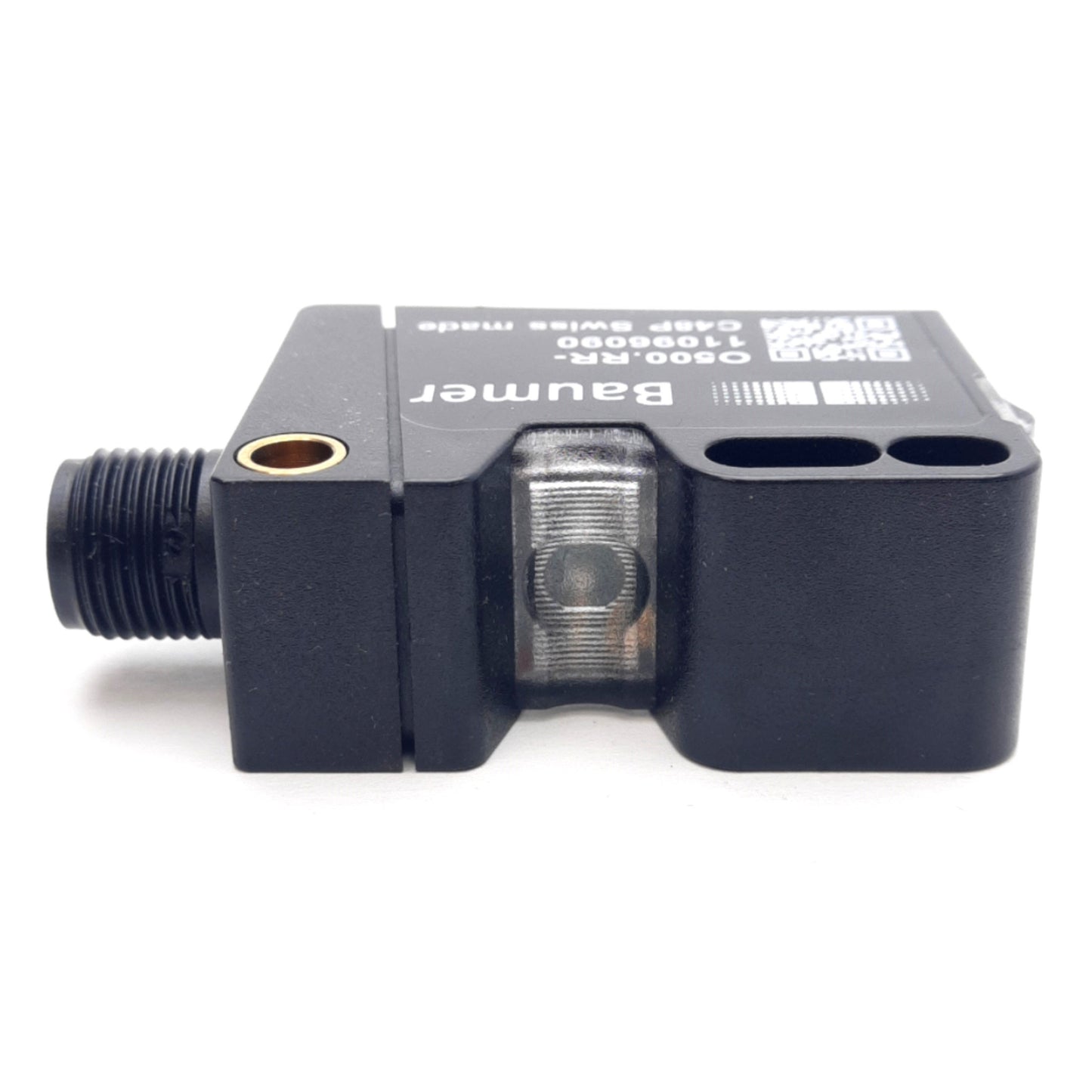 New Baumer O500.RR-11096090 Retro-Reflective Sensor, 7.5m Range, 630nm, 10-30VDC
