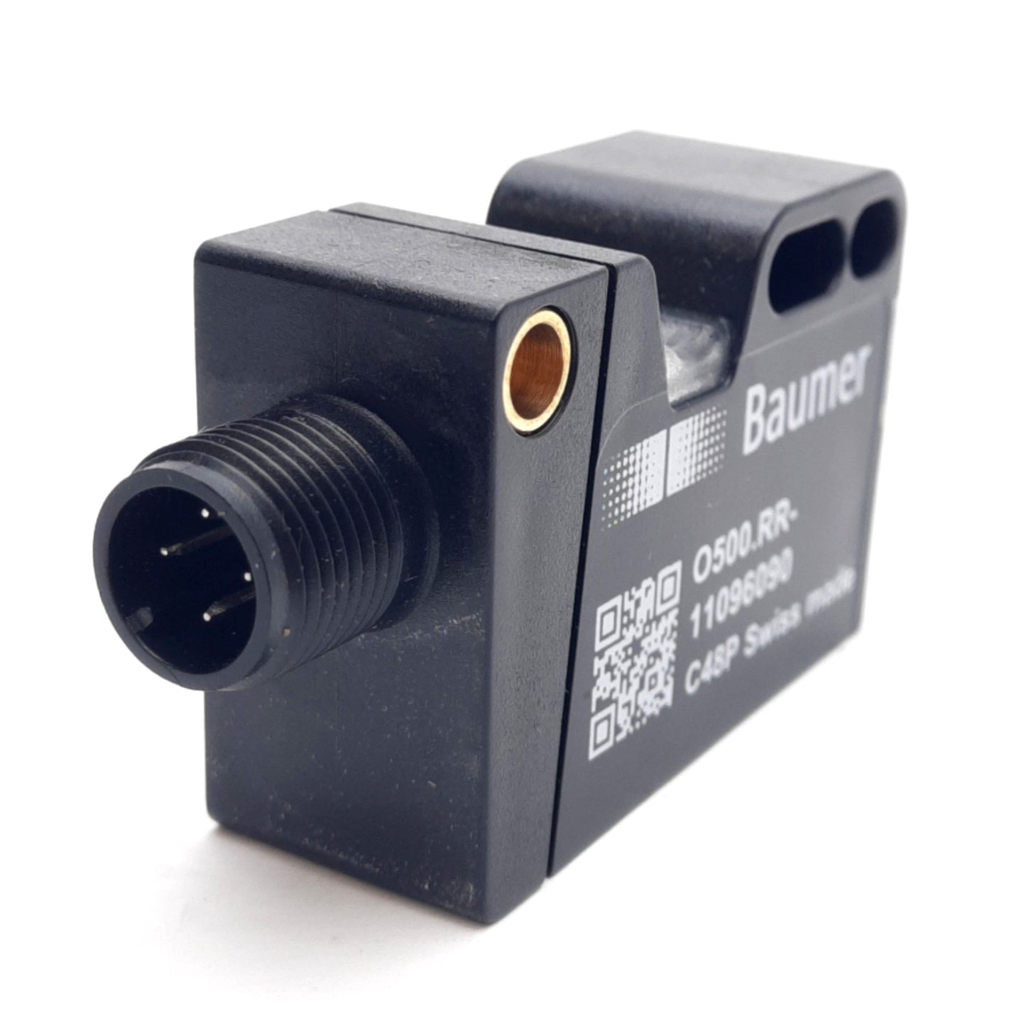New Baumer O500.RR-11096090 Retro-Reflective Sensor, 7.5m Range, 630nm, 10-30VDC
