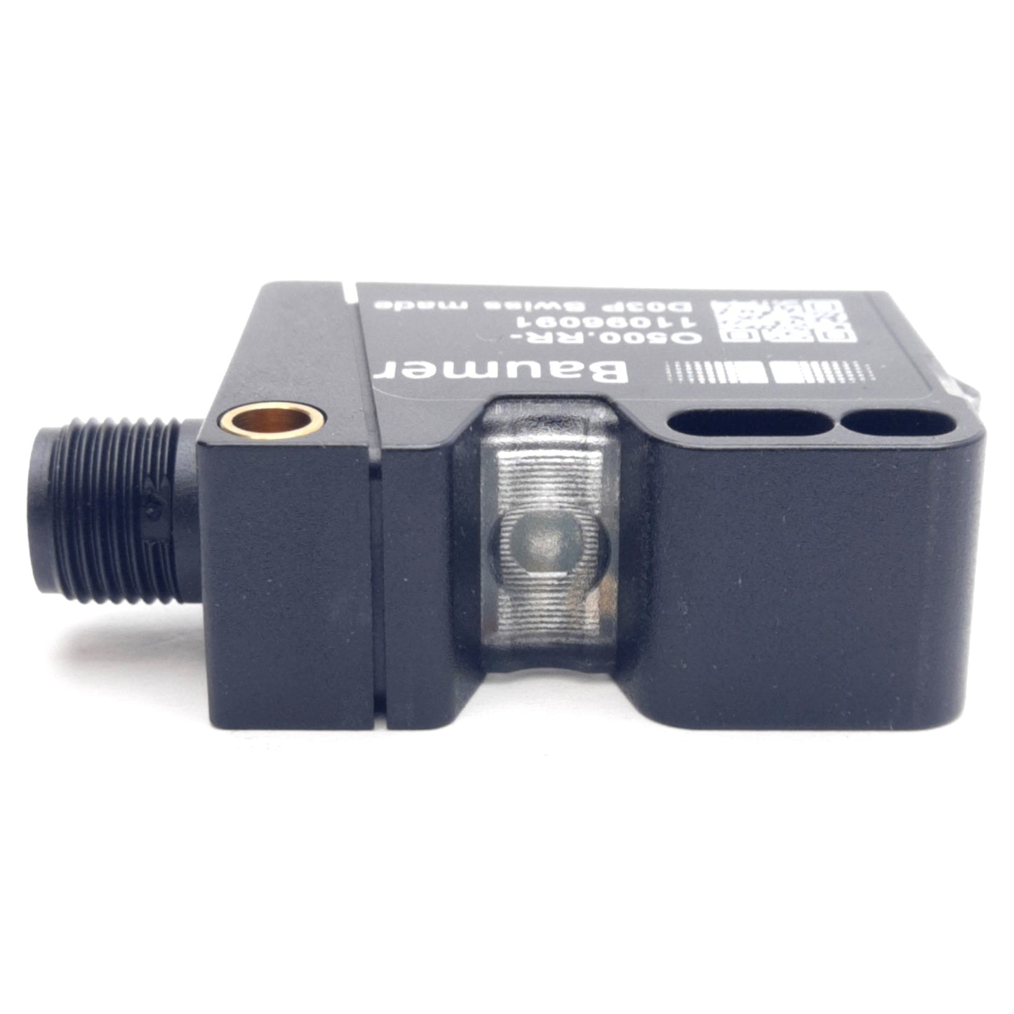 New Baumer O500.RR-11096091 Retro-Reflective Sensor, 7.5m Range, 630nm, 10-30VDC