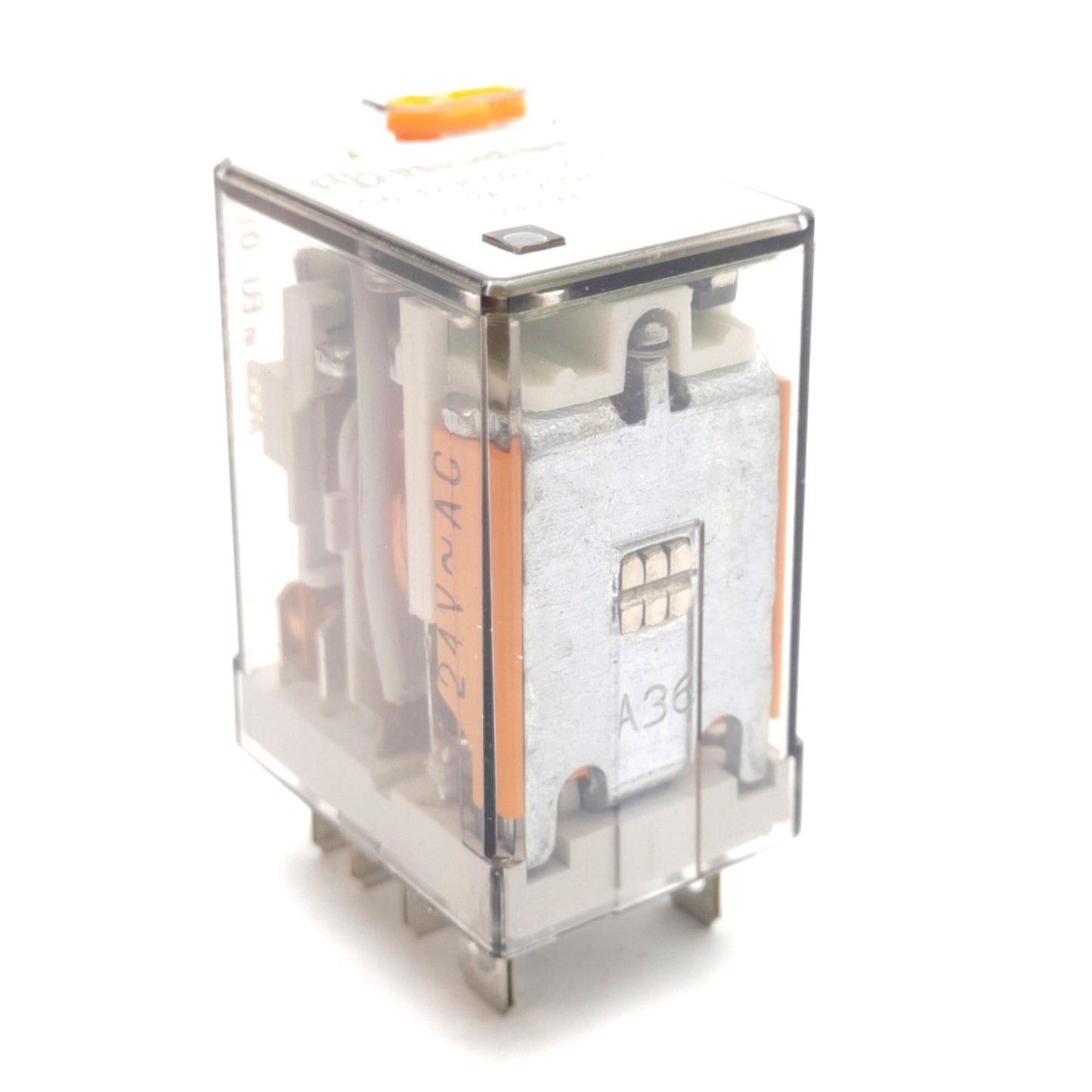 New Lot of 10 Finder 56.32.8.024.0050 Power Relay, 250VAC 12A, 2CO DPDT, 24VAC Coil