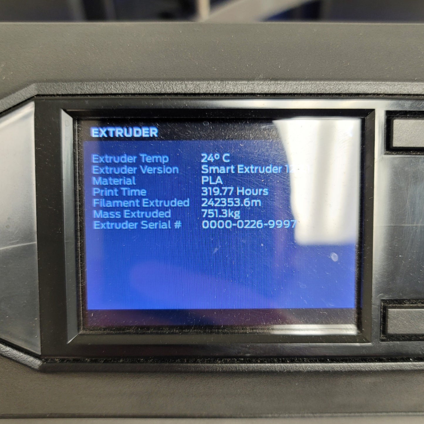 Used MakerBot Replicator Desktop 3D Printer 100µm Res, 9.9"W x 7.8"D x 5.9"H Build