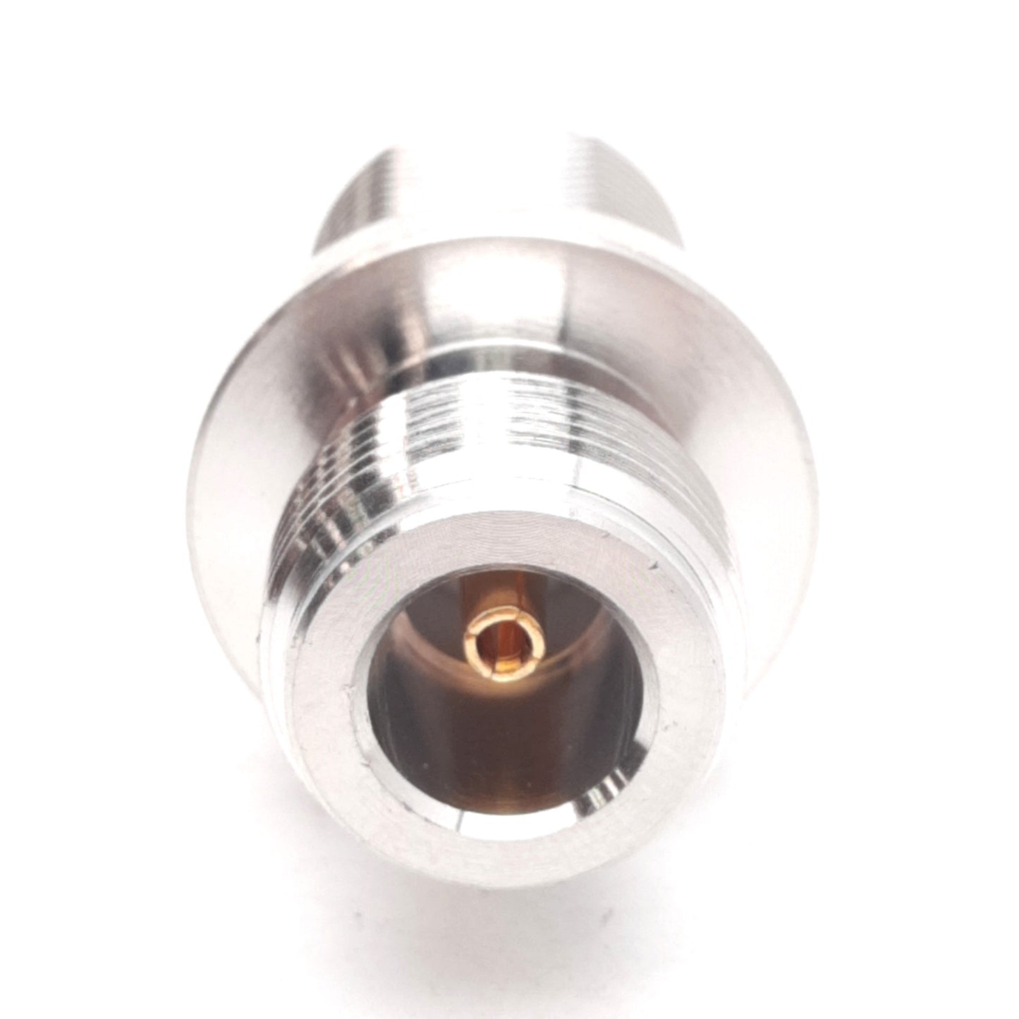 New Lot of 8 Amphenol 172124 N-Type Bulkhead Adapter, N-Type Female to N-Type 50 Ohm