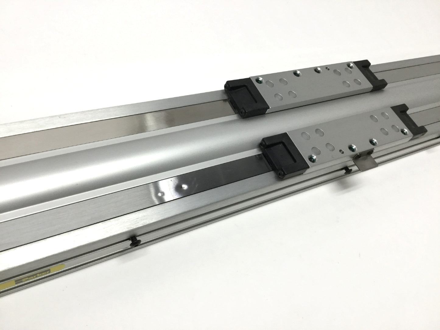 Used Parker 404350XR Linear Actuator Stage Table Ball Screw Positioner, 350mm Stroke