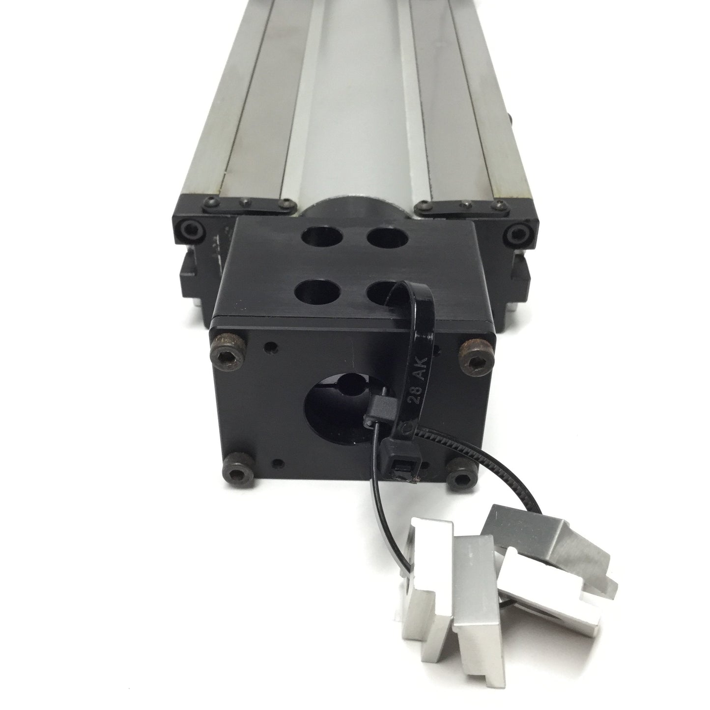 Used Parker 404350XR Linear Actuator Stage Table Ball Screw Positioner, 350mm Stroke