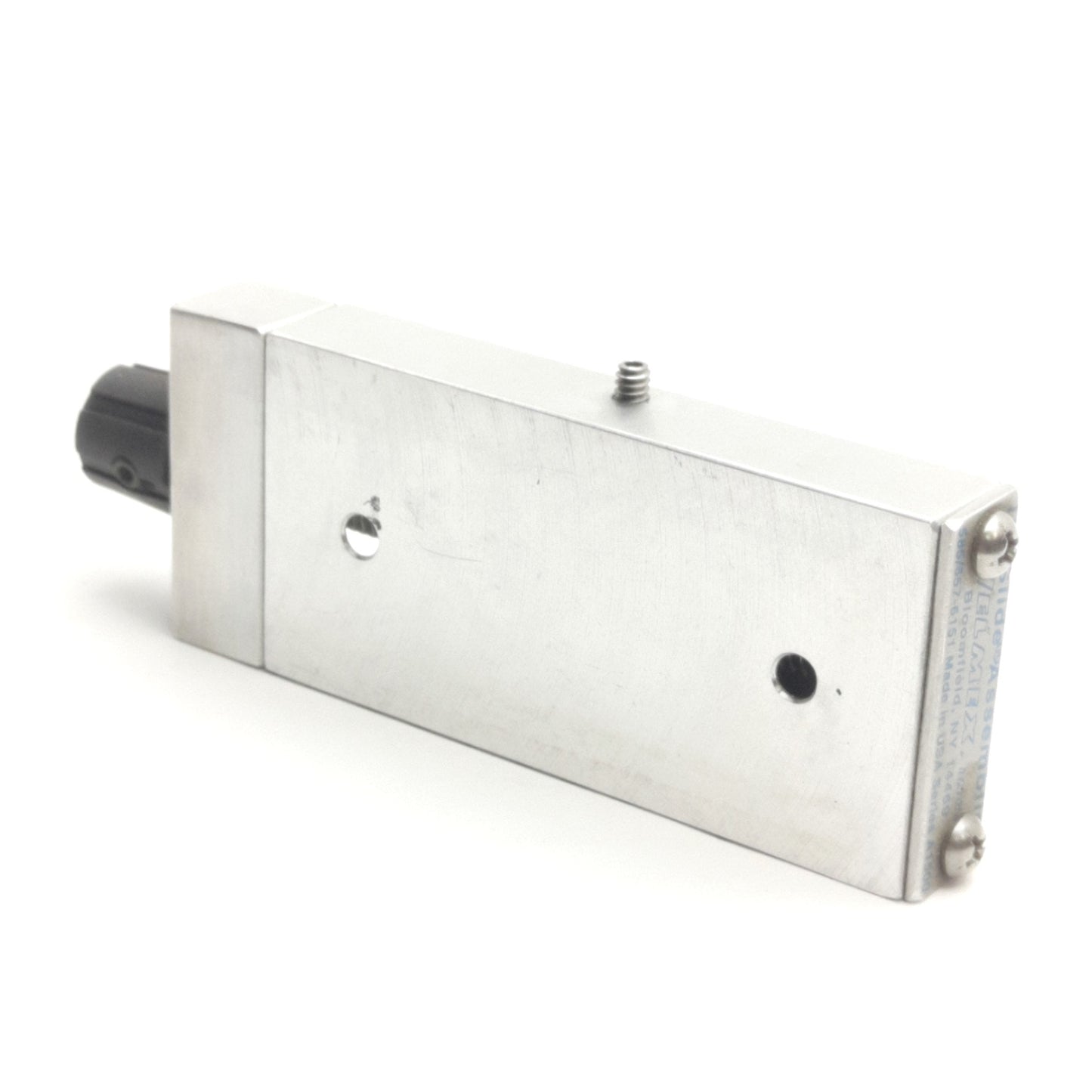 Used Velmex A1503B-S1.5-SLR Unislide Manual Linear Actuator, 1.5" Stroke, 15lbs Cap.