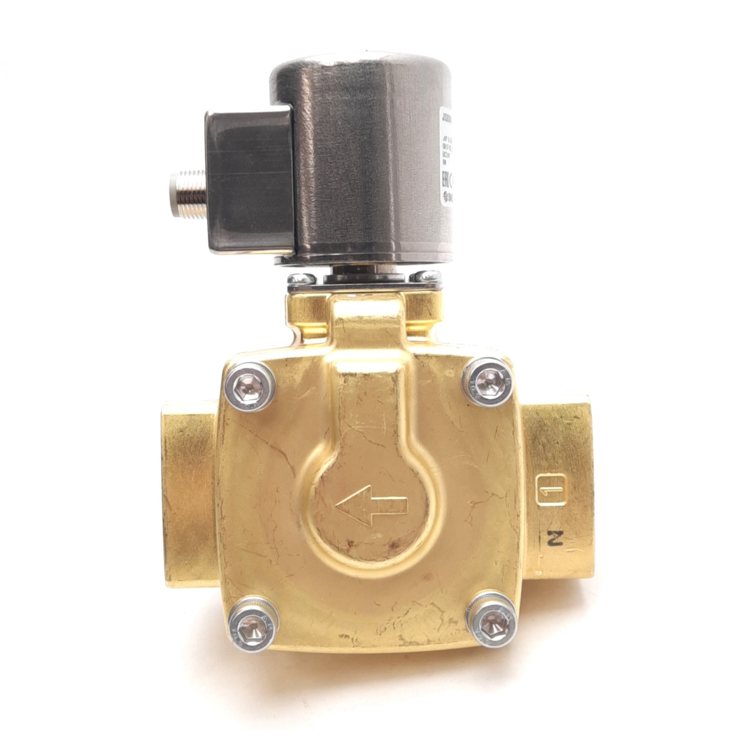 New SMC JSXD61-CN10N-5WN Solenoid Valve ø25mm Orifice, 0.03-1.0MPa, 24VDC, 1in NPT