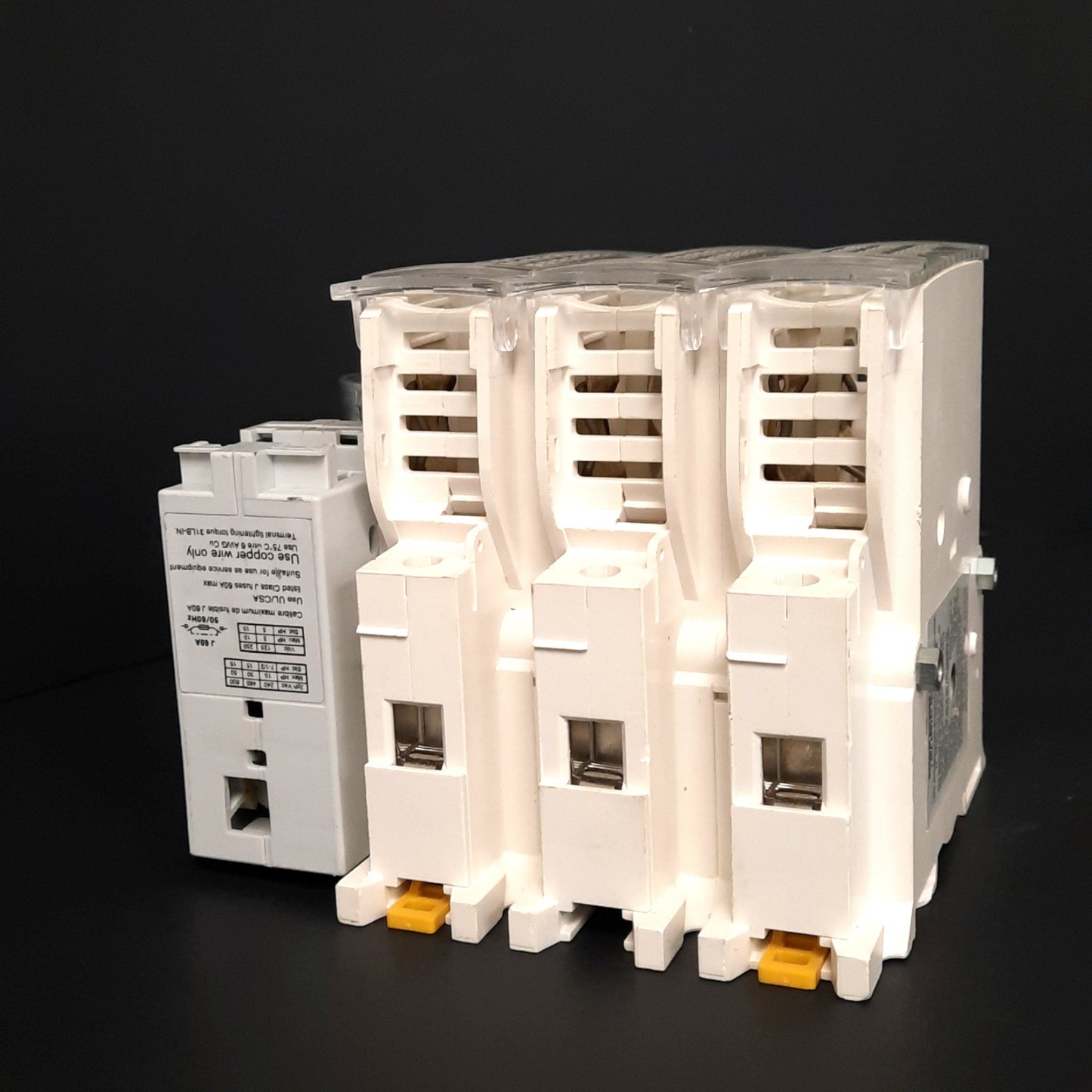 Used Bussmann RDF60J-3-COMP Fused Disconnect Switch, Class-J, 3-Pole, 600VAC 60A