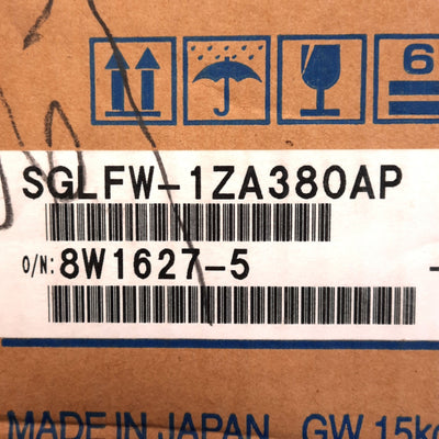 New Yaskawa SGLFW-1ZA380AP Linear Motor Moving Coil, 200VAC 11.4A, 2000W, 800N