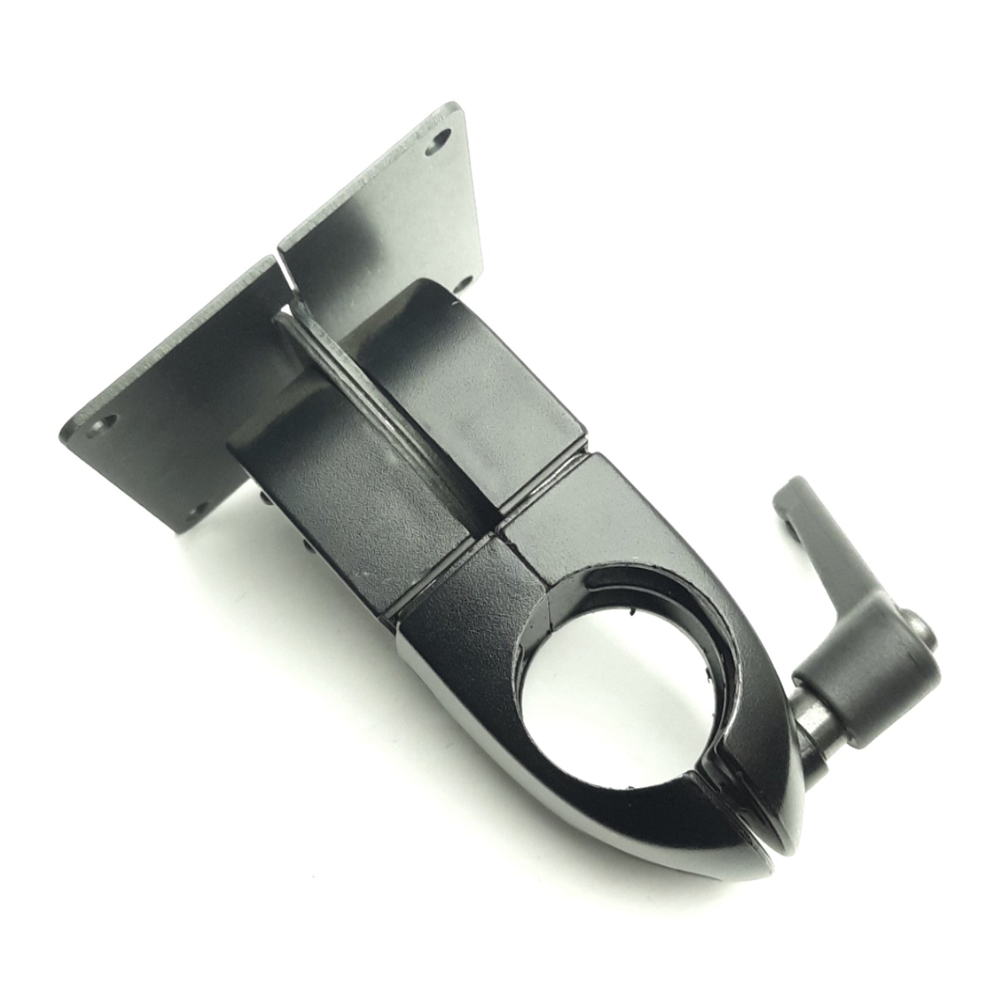 Used Ergotron 47-057-200 Clamping Pivot Head, For 1-1/2" Diameter Pole, VESA 75mm