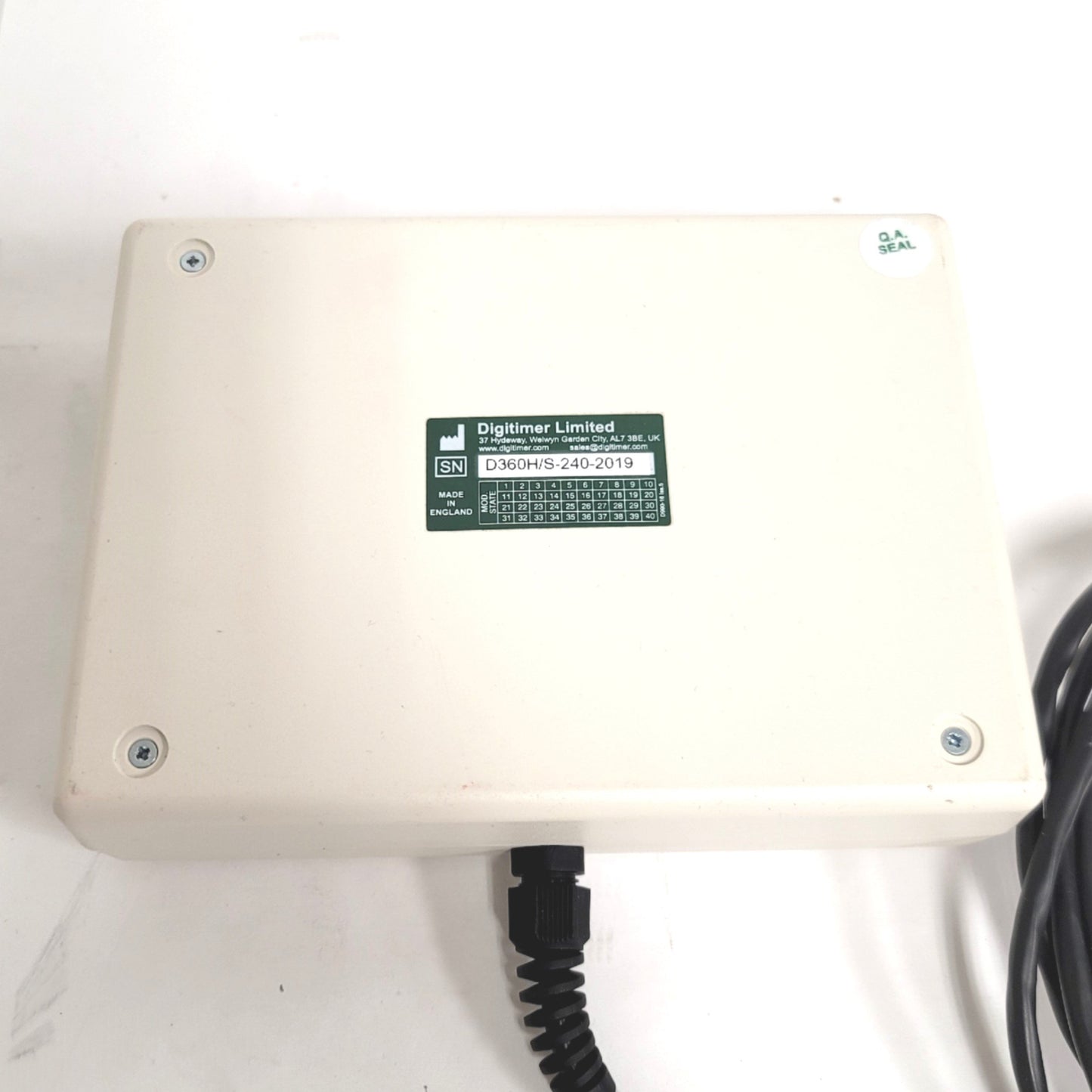Used Digitimer D360 8-Channel Patient Amplifier For EEG, EMG And Evoked Potentials