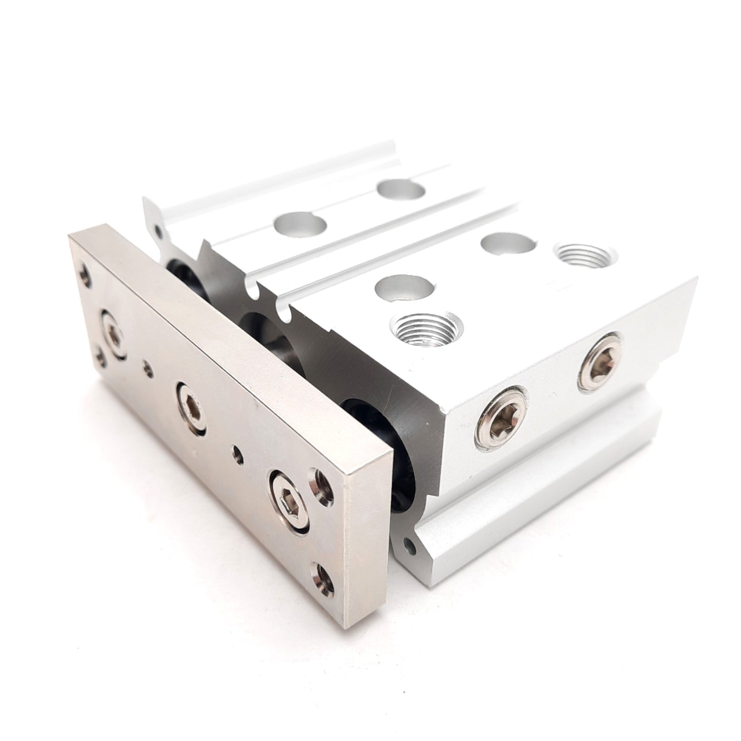 New SMC MGPL20TN-20Z Guided Cylinder, ø20mm Bore, 20mm Stroke, 1/8in NPT, 1.0MPa