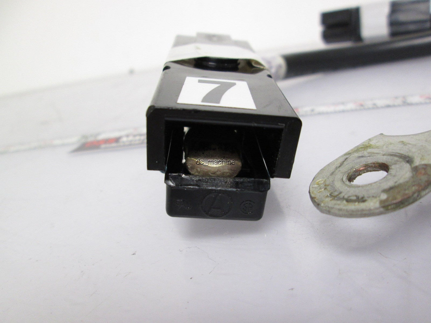 Used Lot of 2 12" 1/0 Jumper for UPS, Solar, Battery Bolt-On Quick-Connect 600VAC