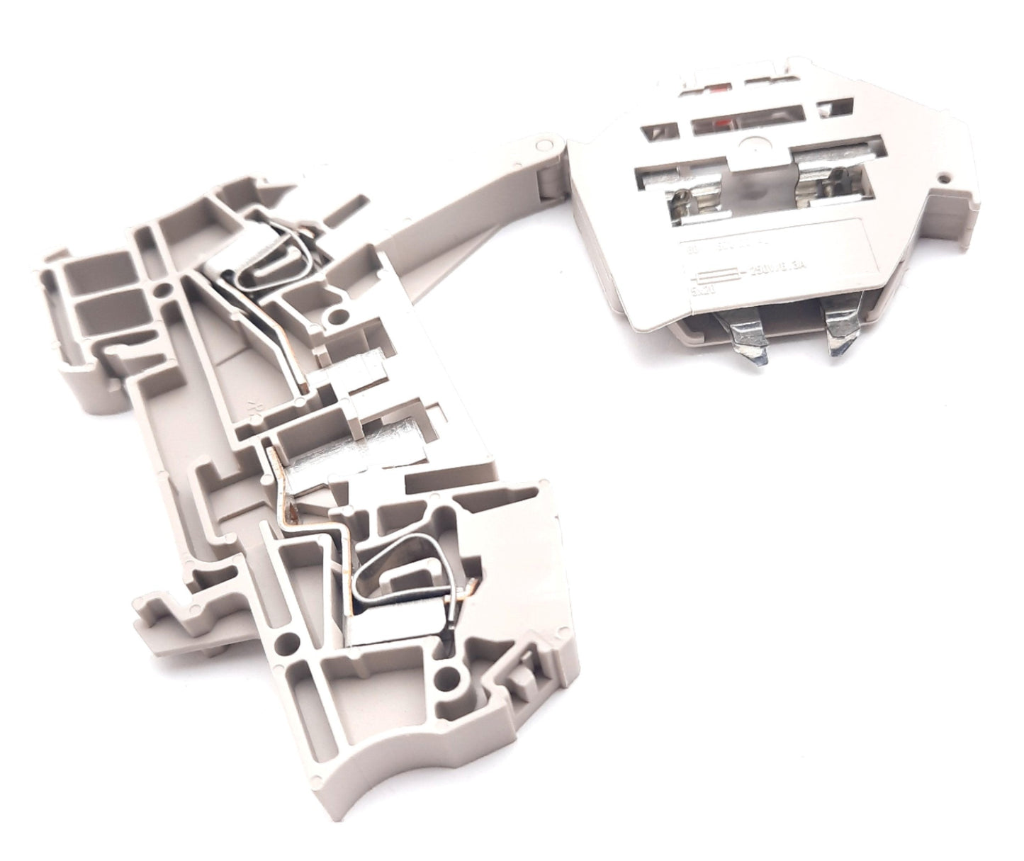 New Lot of 3 Weidmuller 1616420000 Fuse Terminal Block Single Level 2 Position 500V