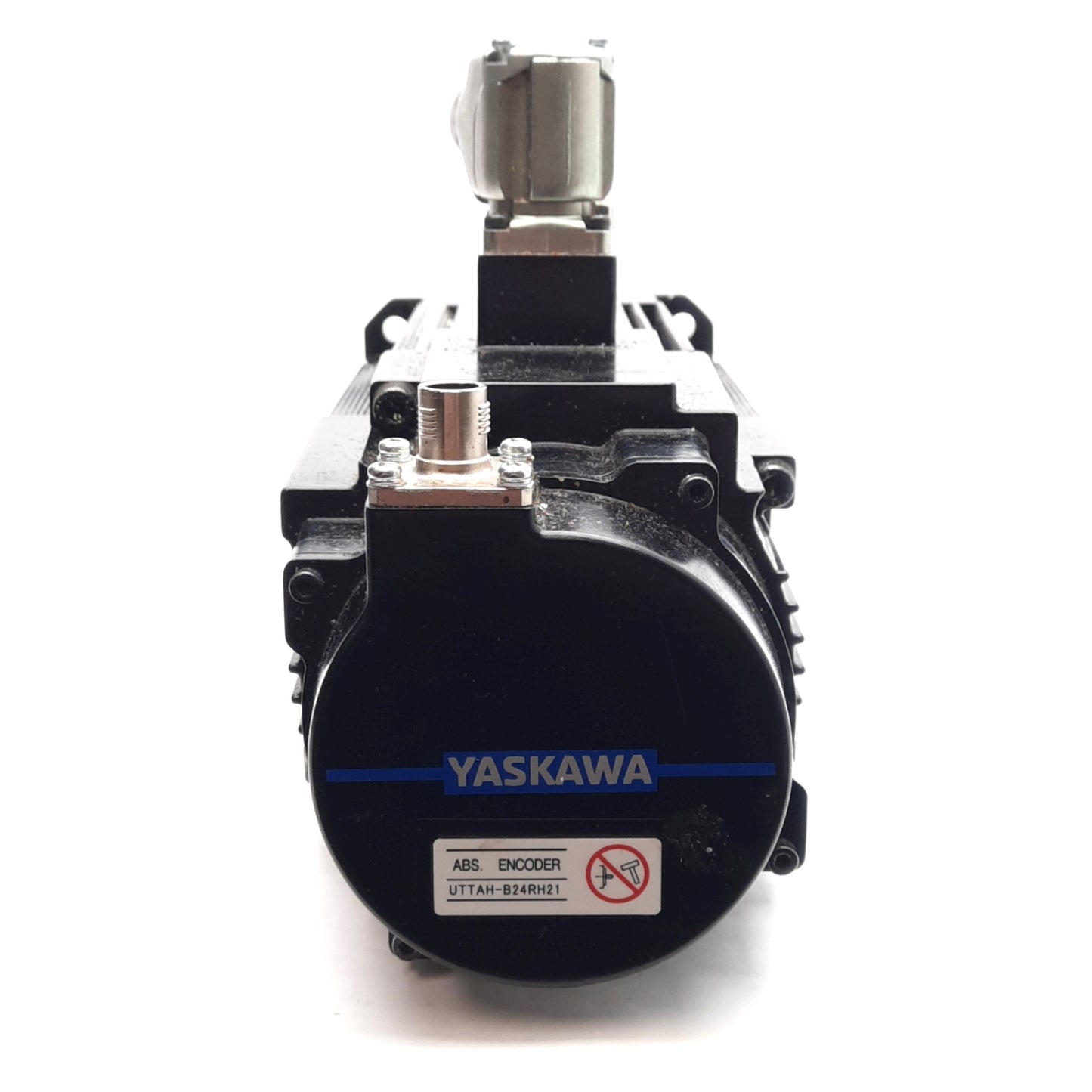 Used Sigma-7 SGM7A-25D7F6C AC Servo Motor, 400V 2.5kW, 7.96Nm, 6000rpm, ø24mm Shaft