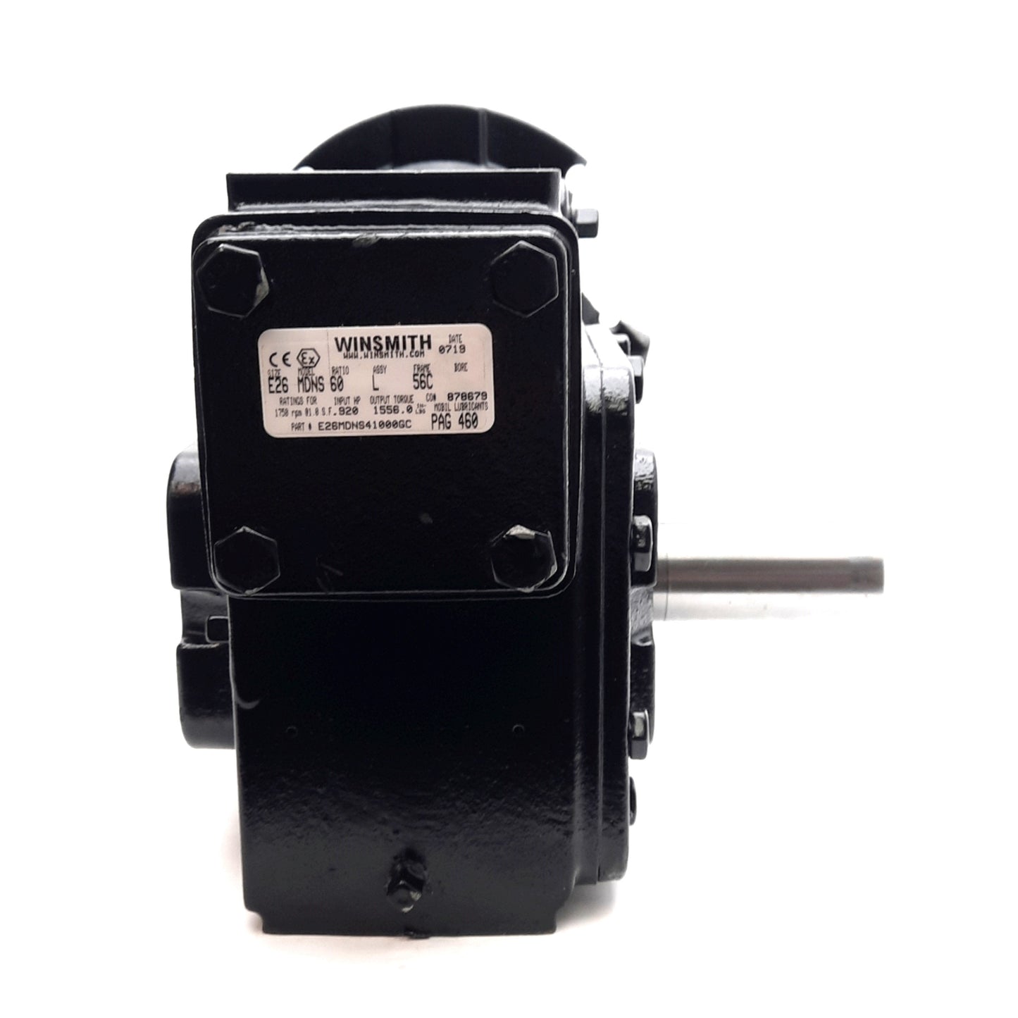 New – Open box Winsmith E26MDNS41000GC SE Encore Speed Reducer, 60:1 1750rpm 1556in-lbs 0.92HP