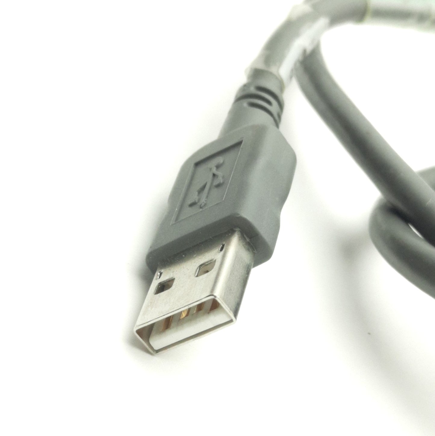 Used Lot of 2 Zebra CBA-U01-S07ZAR USB to RJ-45 Barcode Scanner Cable, 7Ft Length