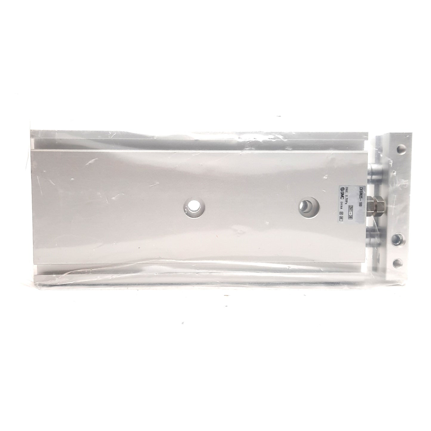 New SMC CXSM25-100 Guided Cylinder, ø25mm Bore, 100mm Stroke, Rc1/8, 0.7MPa