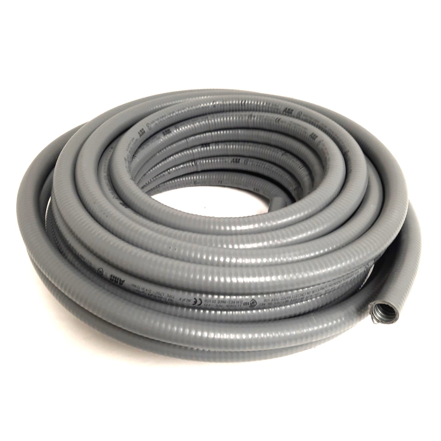 New ABB LTGUS03G-C Conduit, 3/4in Diameter Galvanized Steel Core w/ PVC Jacket 100ft