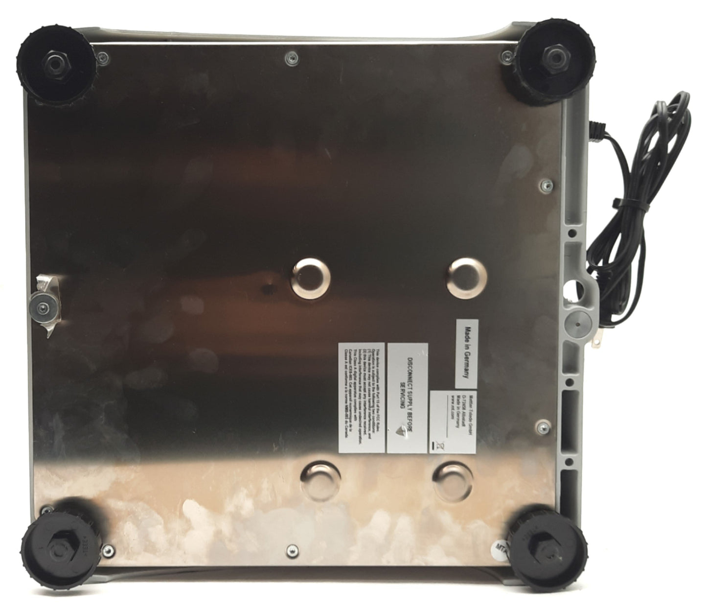 Used Mettler Toledo BBA462-15ST Smart+ Scale 15kg 9.45 x 13.78" Plate RS232 120VAC