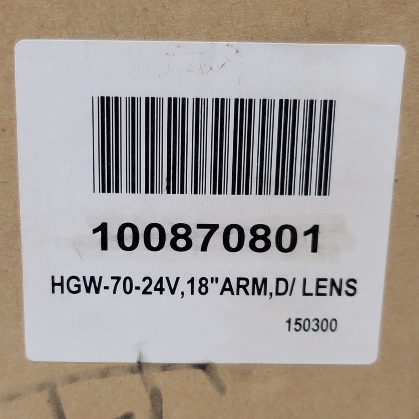 New Waldmann HGW-70-24V Articulating Machine Task Spot Light 18" Arm, 24VAC, IP65