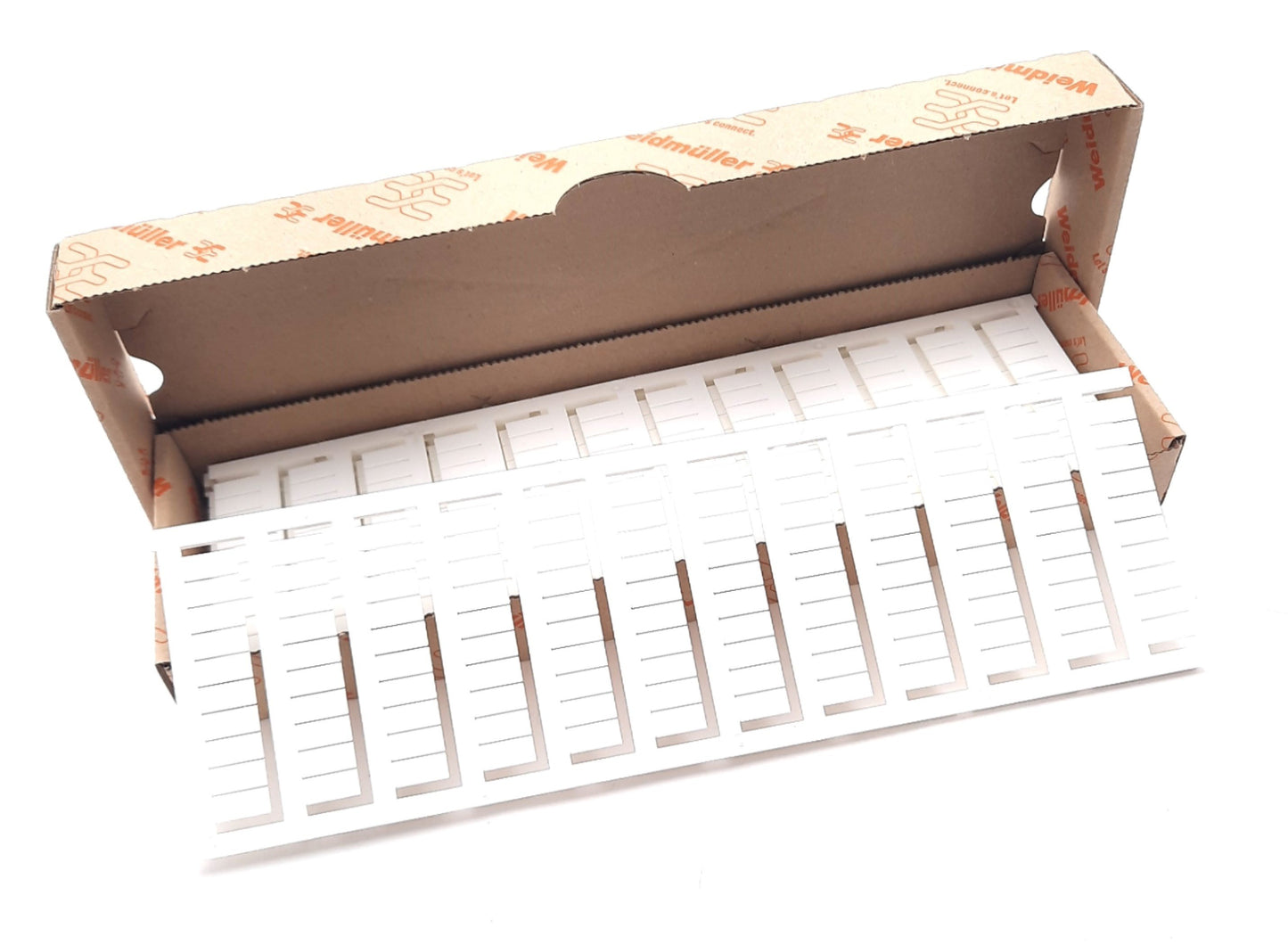 New Weidmuller 1609900000 600 Terminal Marker, Wire Label Marker 6mm x 12mm