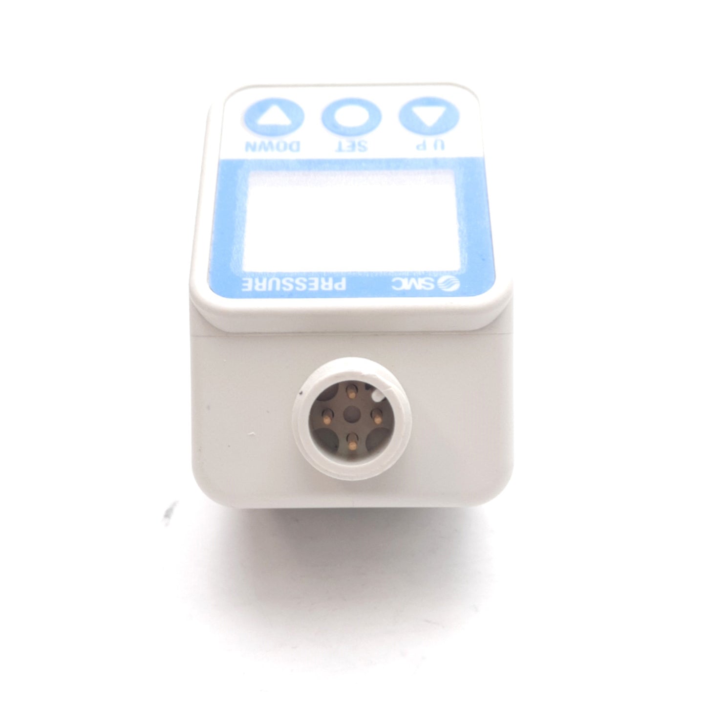Used SMC ISE70-F02-AB Digital Pressure Sensor, 0-1MPa, G 1/4 Port, 12-30VDC, 35mA